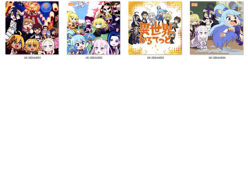 Poduszka kwadratowa Isekai Quartet DO WYBORU zdjęcie 2