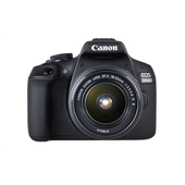 Canon | Canon EOS | 2000D | Obiektyw EF-S 18-55mm IS II | Czarny