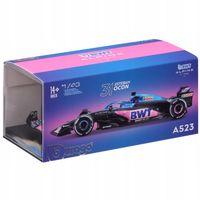 BWT Alpine Team A523 2023 Esteban Ocon BOLID F1 1:43 model BBURAGO 18-38073