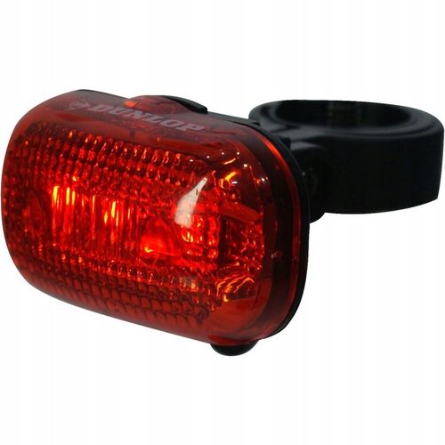 ZESTAW OŚWIETLENIA DO ROWERU LAMP ROWEROWYCH LED PRZÓD TYŁ DUNLOP na Arena.pl