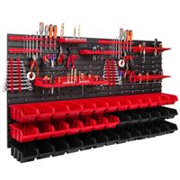 Tablica warsztatowa narzędziowa 156 x 78 cm ścianka garaż