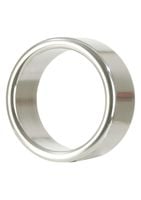 alloy metallic ring   large silver