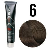 Inebrya farba do włosów, koloryzacja trwała, 100 ml 6 ciemny blond czysty
