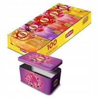Zestaw Lipton Herbatki owocowe wszystkie smaki 5x20 torebek + PUSZKA GRATIS