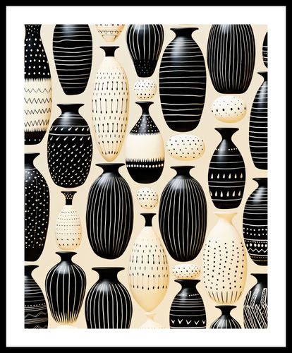 Plakat 40x50cm Monochromatyczna Harmonia na Arena.pl