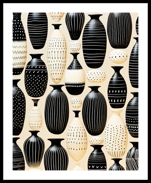 Plakat 40x50cm Monochromatyczna Harmonia zdjęcie 3