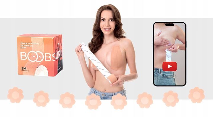 TAŚMA MODELUJĄCA POTRZYMUJĄCA DO BIUSTU TAPE BIUST zdjęcie 15