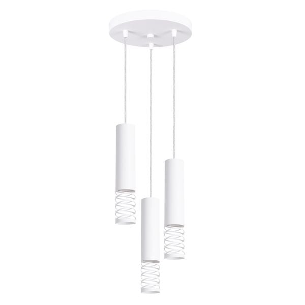 Lampa wisząca LAMI 3P biały zdjęcie 1