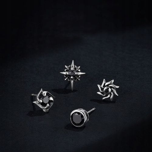 Męskie kolczyki Polaris Combination S925 na Arena.pl