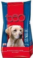 Karma dla psa bogata w wołowine wół 2.7kg TEO