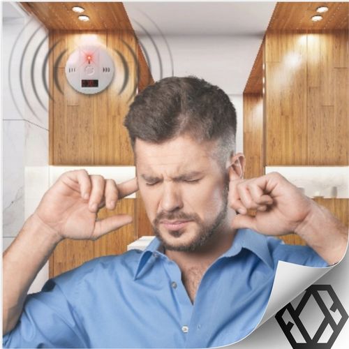 CZUJNIK CZADU TLENKU WĘGLA CO BEZPRZEWODOWY LCD DETEKTOR GŁOŚNY 85dB na Arena.pl