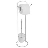 Stojak na papier toaletowy zasobnik i szczotka wc - Yoka