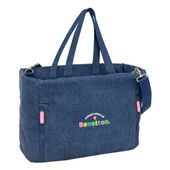 Torba Benetton Denim Niebieski 40 x 31 x 17 cm