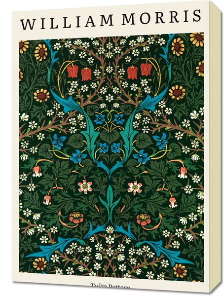 Obraz 50x70cm Design Tulip Pattern, Morris Vintage do Salonu zdjęcie 1