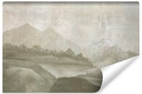 Fototapeta Ścienna GÓRY Pejzaż We Mgle Beton Abstrakcja 315cm x 210cm