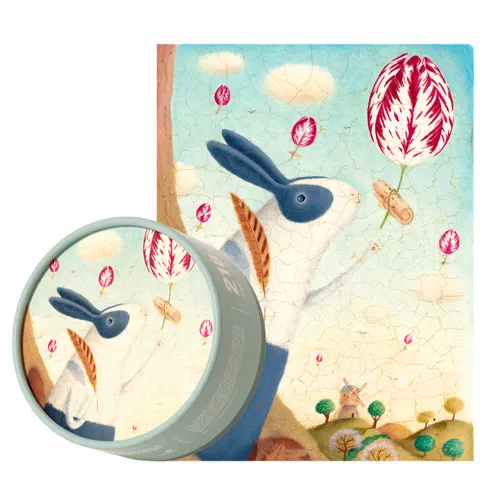 Puzzle dla Dzieci Mideer Posłaniec wiosny (216 elementów) Okrągłe Pudełko na Arena.pl