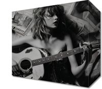 Obraz 20x20cm Młoda Gitarzystka