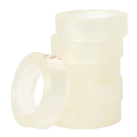 Taśma klejąca biurowa bezbarwna 6 rolek zestaw