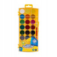FARBY AKWARELOWE 24KOL FI 25MM 1566