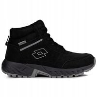 Buty męskie, zimowe, sportowe Lotto EVEDAL MID BLACK