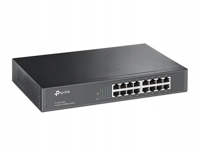 Switch TP-Link TL-SF1016DS Fast Ethernet, 16 portów zdjęcie 9