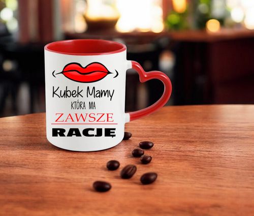 KUBEK Z NADRUKIEM PREZENT DLA MAMY ŻONY NA DZIEŃ MATKI MAMA URODZINY WZORY na Arena.pl
