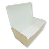 Pudełko na kurczaka 200x100x75mm kraft 100szt
