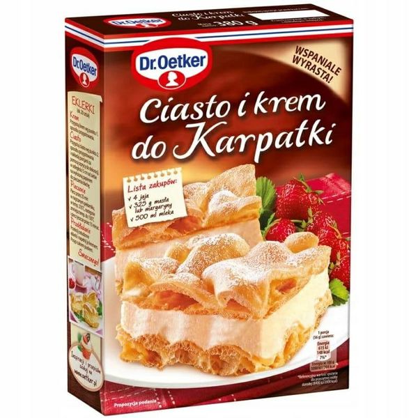 DR OETKER KREM KARPATKA 380G zdjęcie 1