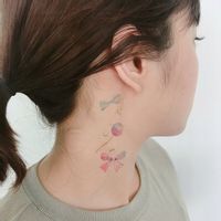 Lizaki tatuaż przyklejany na rękę wzory Paperself