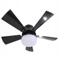 WENTYLATOR WIATRAK SUFITOWY LAMPA MEGARA + pilot