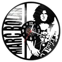Zegar ścienny z płyty winylowej Marc Bolan 1632.14