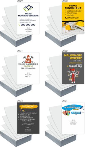 Ulotki A4 USŁUGI KOPARKĄ 100 szt firmowe reklamowe + PROJEKT GRATIS na Arena.pl