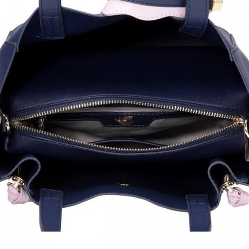 NUCELLE Stylowy granatowy shopper na Arena.pl