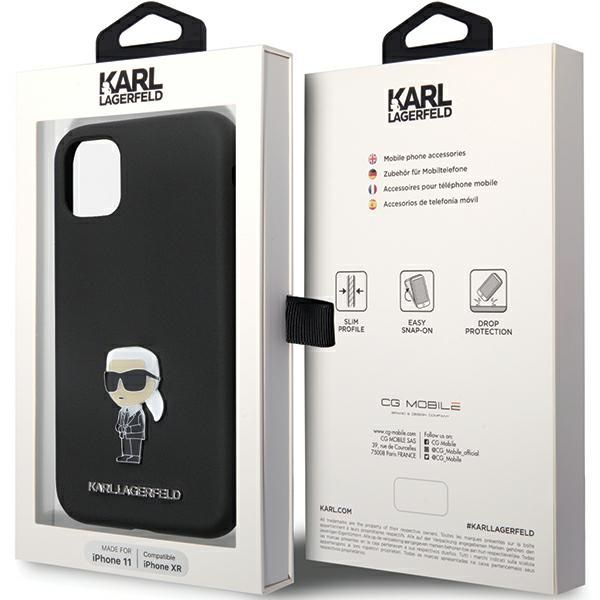 Etui Karl Lagerfeld do iPhone 11, iPhone XR, Czarny zdjęcie 8
