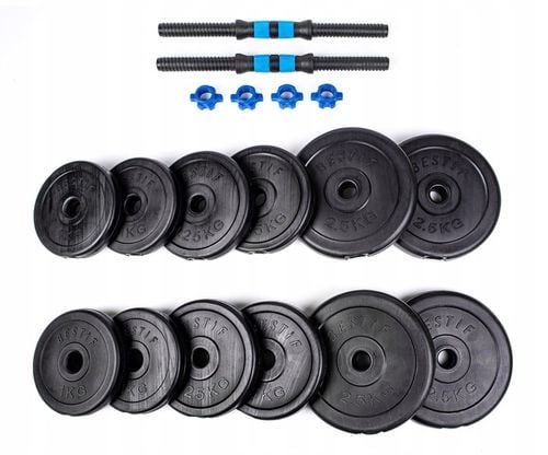 HANTLE REGULOWANE ZESTAW HANTLI 2x10kg 20KG na Arena.pl