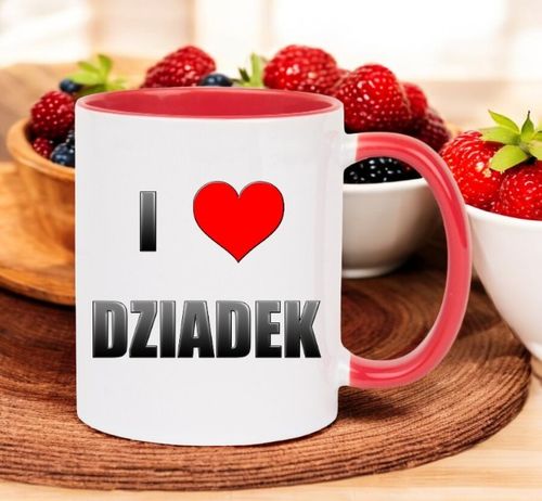 KUBEK Z NADRUKIEM ŚMIESZNY PREZENT DZIEŃ DZIADKA URODZINY IMIENINY DZIADEK na Arena.pl