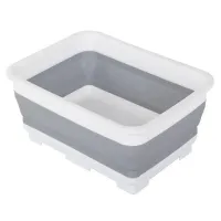 Miska 9 litrów pojemnik składana silikonowa do mycia i krojenia warzyw