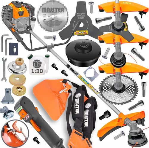 KOSA SPALINOWA podkaszarka wykaszarka kosiarka trawy MAJSTER PL MP0415 na Arena.pl