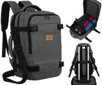 plecak podróżny ptn sikorka-6484 gray