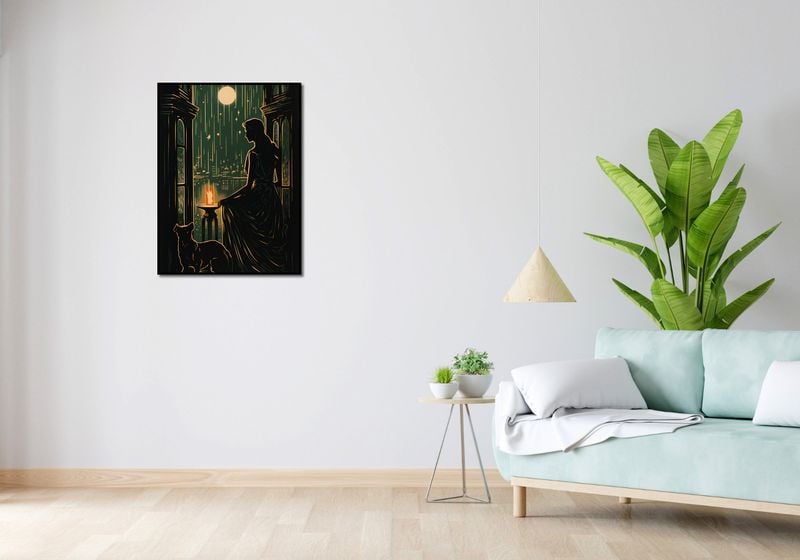 Plakat 60x80cm Nocne Szeptanie zdjęcie 4