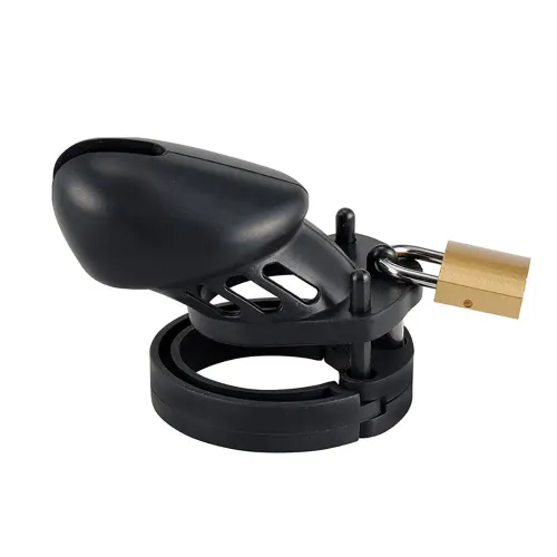 zestaw pasów cnoty denial silicone chastity cage set black brutus na Arena.pl