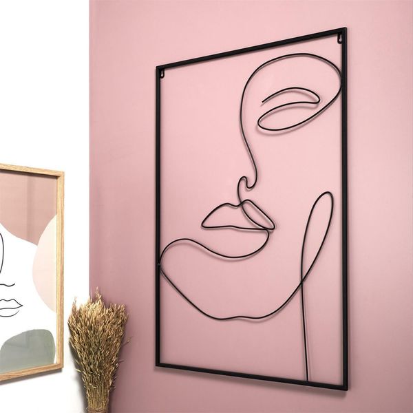 Obraz metalowy Arty czarny zdjęcie 4