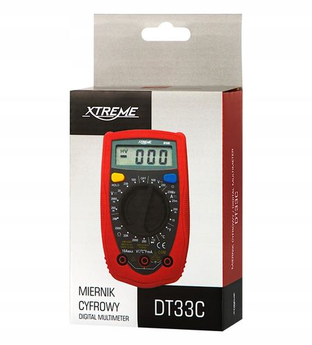 PROFESJONALNY MULTIMETR MIERNIK PRĄDU NAPIĘCIA ELEKTRYCZNY UNIWERSALNY na Arena.pl