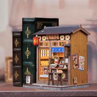 MINIATUROWY DOMEK BOOK NOOK BAR W TOKIO