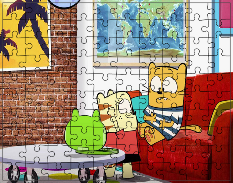 Puzzle tradycyjne Oli i Luna zdjęcie 1