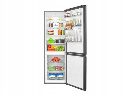 Lodówka No Frost TCL RP318BXE2 Galaxy Inox 185cm 318l tryb wakacyjny na Arena.pl