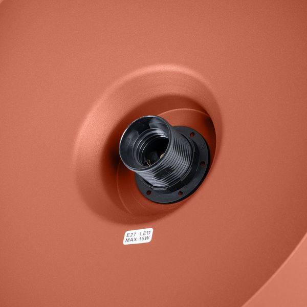 Lampa wisząca BILO ochra czerwona zdjęcie 8