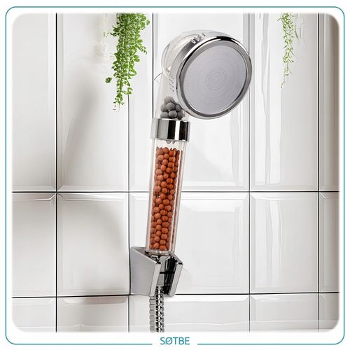 Słuchawka prysznicowa Wysokociśnieniowa 3W1 z filtrami Oszczędzająca Wodę na Arena.pl