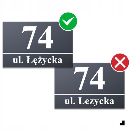 NUMER DOMU numer na dom TABLICZKA ADRESOWA Z NUMEREM DOMU antracyt + KOŁKI na Arena.pl