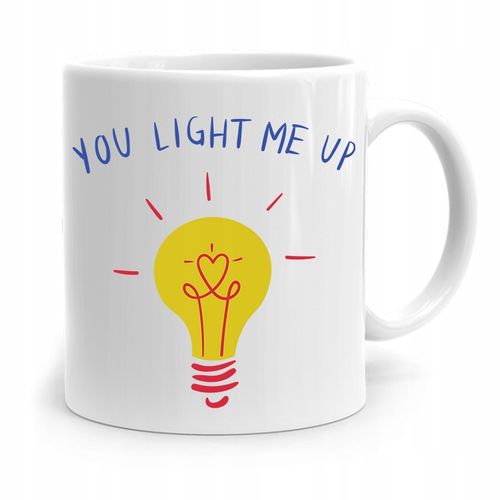 Kubek Prezent Dla Elektryka You Light Me Up Z Nadrukiem Ze Zdjęciem na Arena.pl